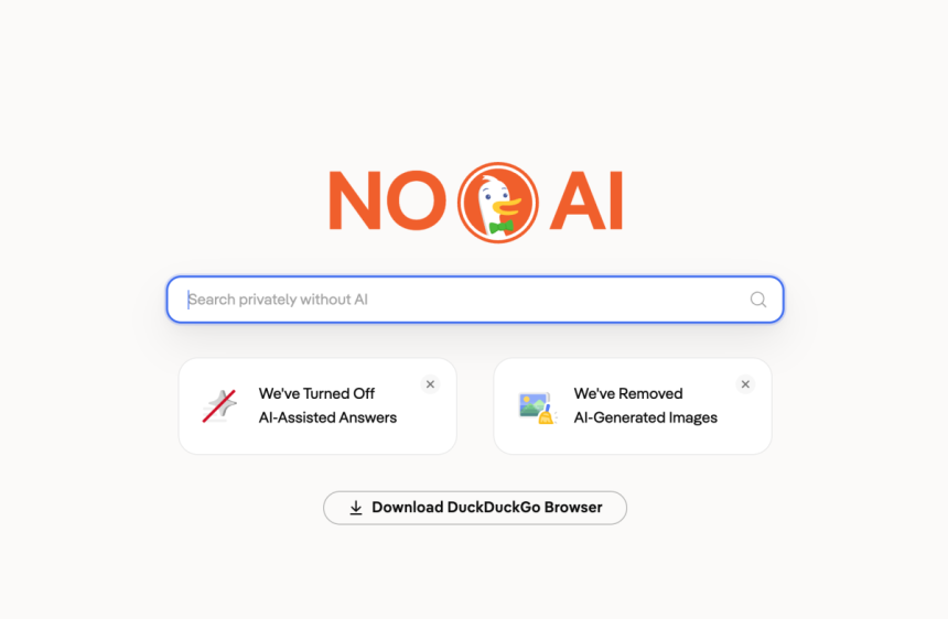DuckDuckGo installs increase by 30% as users reject Google's AI search 'force-feeding'