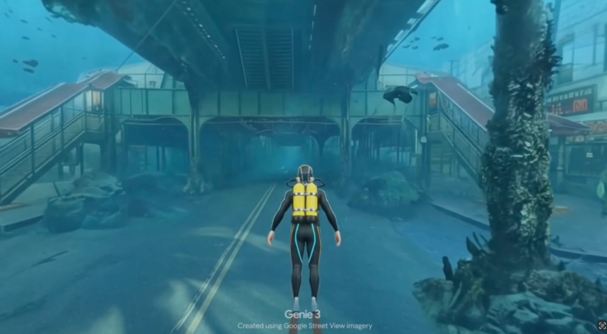 Google's Genie world model can now simulate real streets with Street View