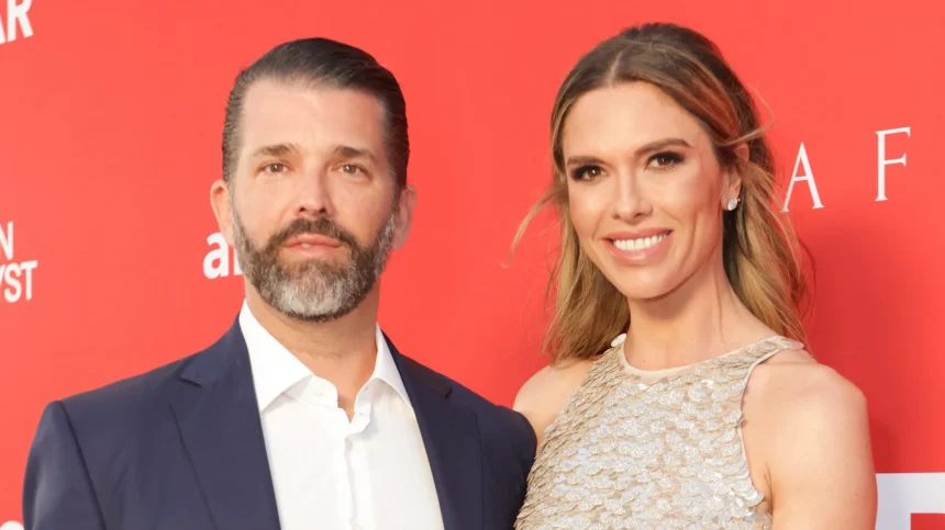 When did Donald Trump Jr. and Bettina Anderson's wedding take place?