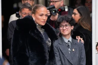 Jennifer Lopez twins: Max and Emme Oscar Muniz photo
