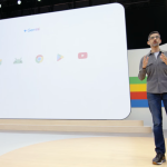 Google CEO Sundar Pichai at Google I/O