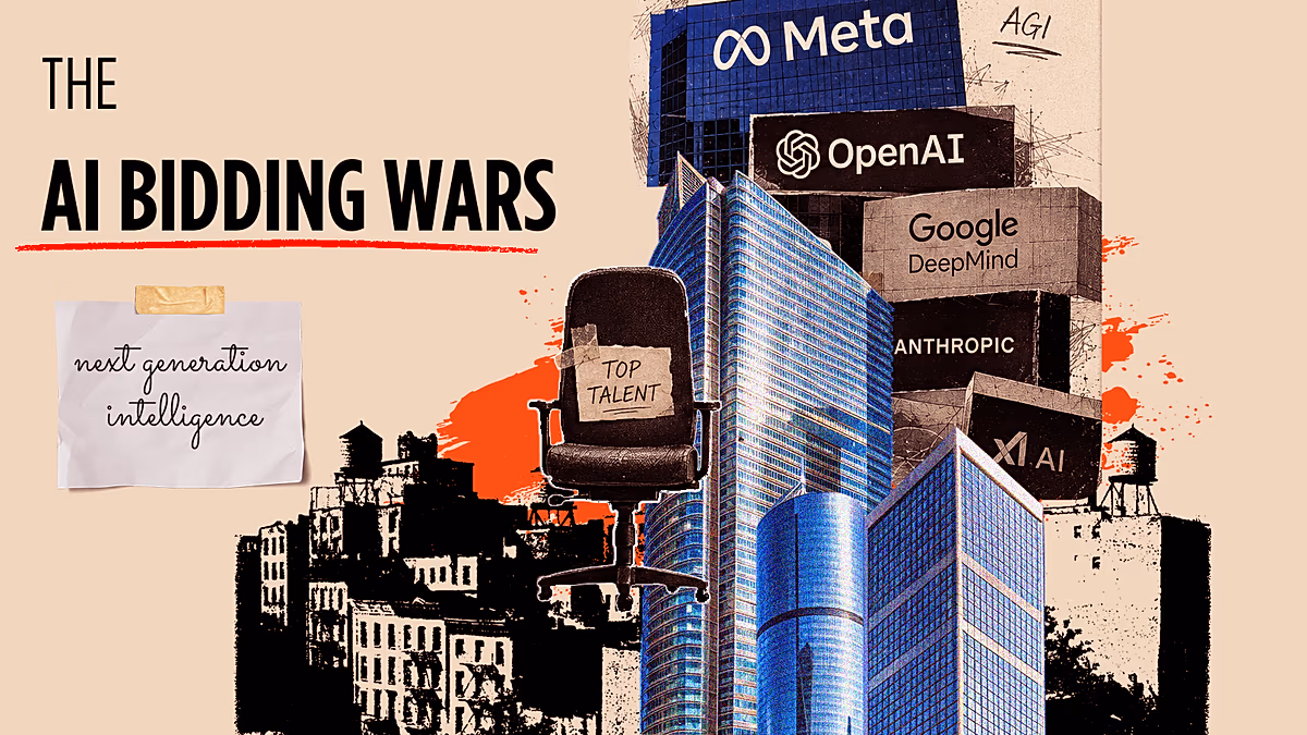 Million-dollar salaries, billion-dollar stakes: Big tech companies vie for top AI talent