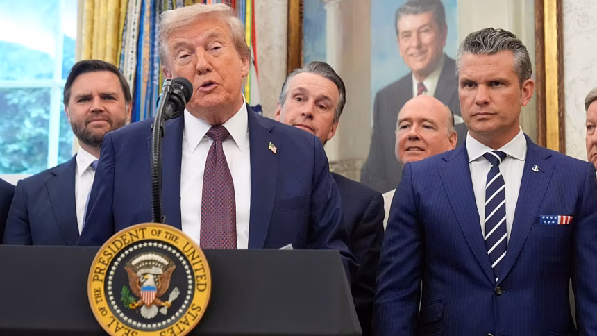 President Trump says deal to end war with Iran is 'almost done'