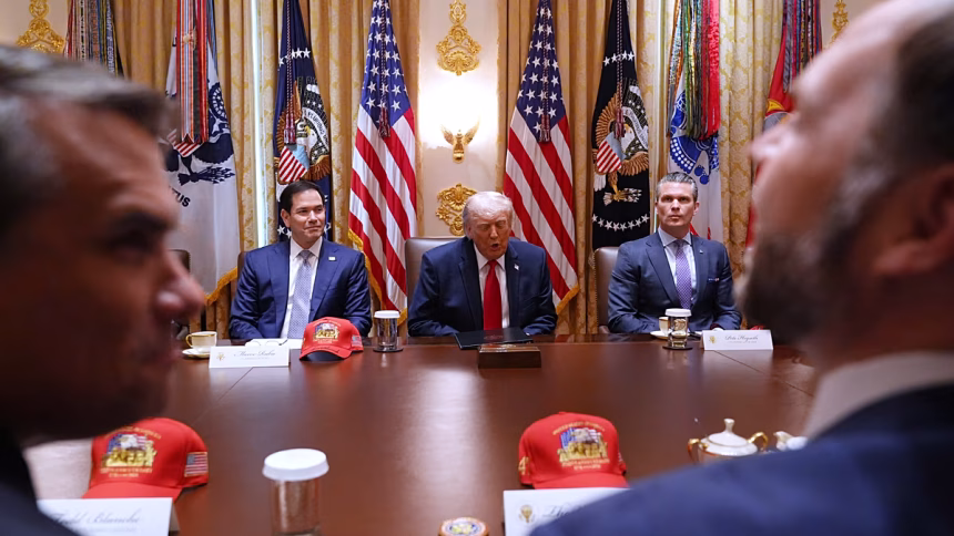President Trump threatens to 'finish the job' if Iran doesn't get deal