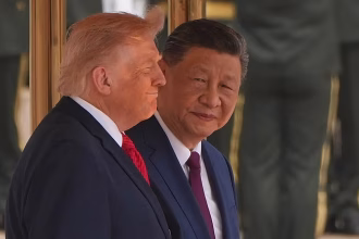 President Xi Jinping vows to 'open our doors wider' to US companies during Trump visit