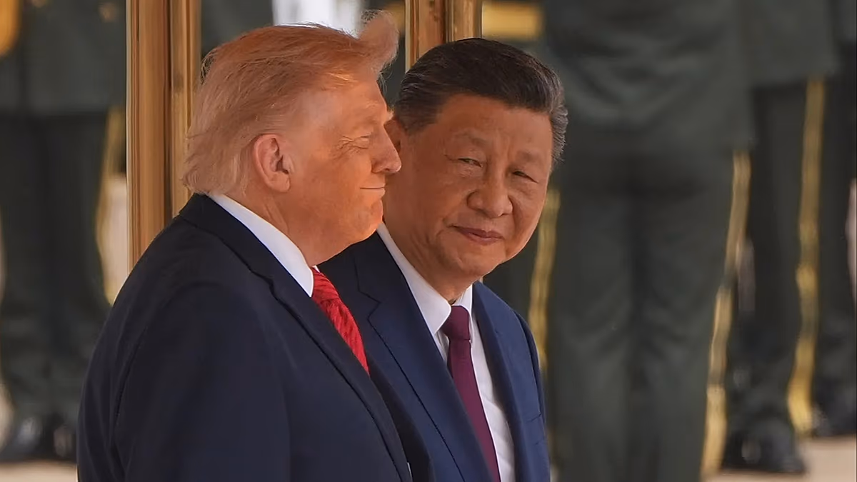 President Xi Jinping vows to 'open our doors wider' to US companies during Trump visit