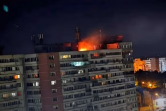 Russian drone loaded with explosives crashes into Romanian house, authorities say