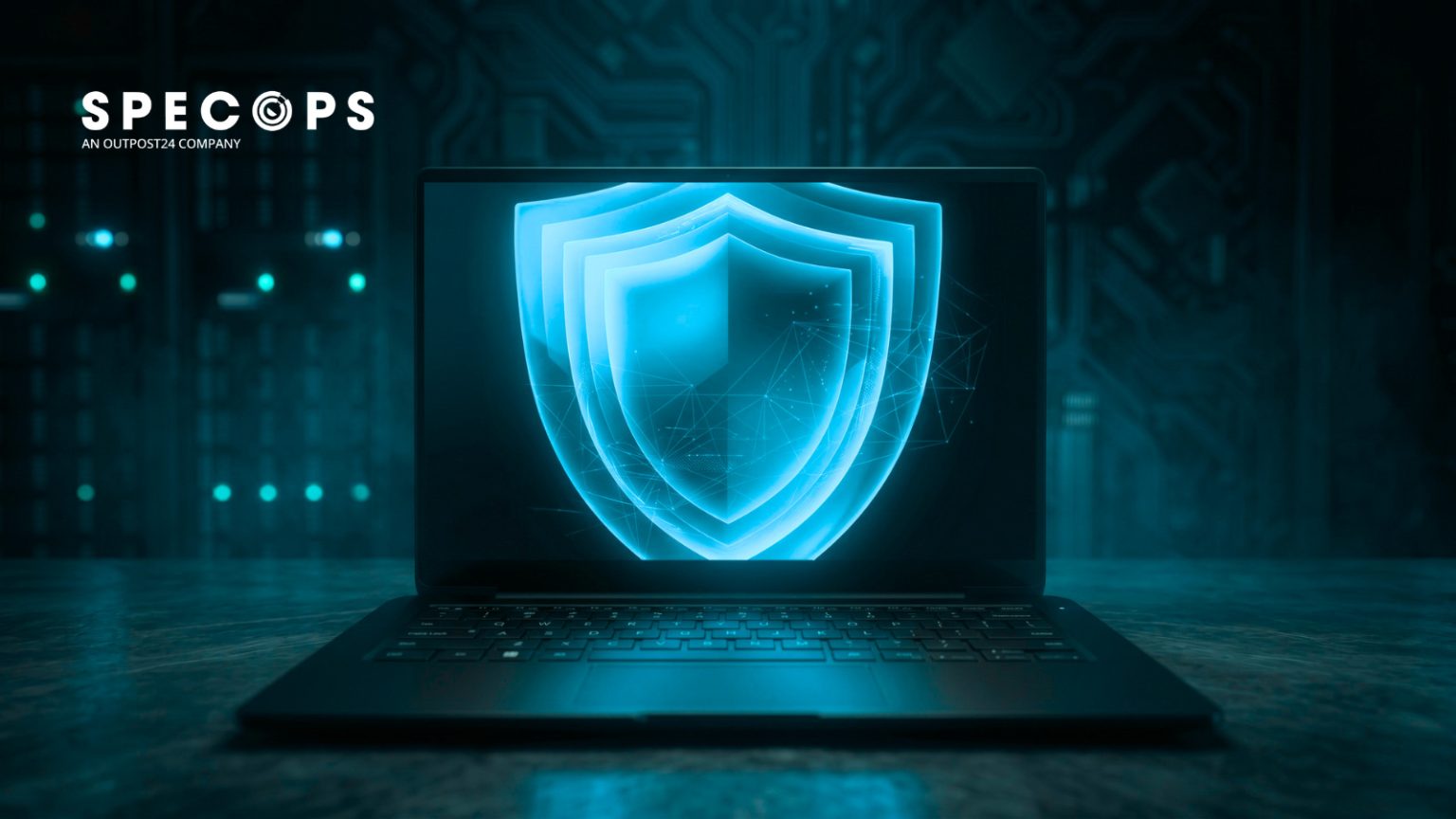 Cybersecurity laptop