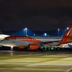 Recharging mobile batteries in the hold facilitates emergency jet landing in Rome
