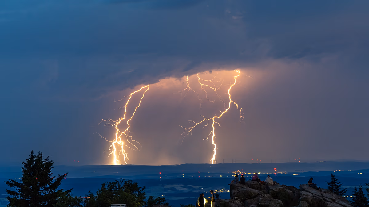 10 people injured in lightning strike in southern Germany