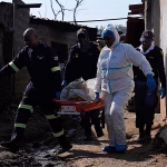 12 assailants killed in late night shooting in South Africa, police say