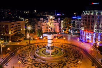 A city of international solidarity…and kitsch: 48 hours in Skopje, North Macedonia