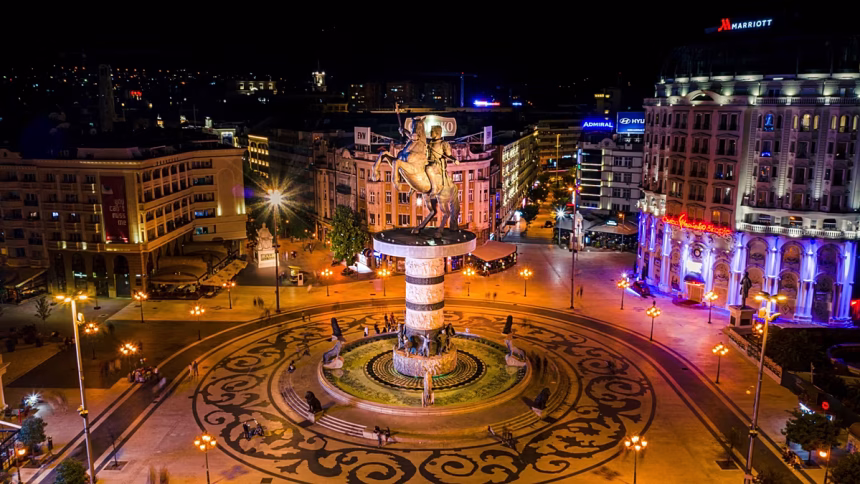 A city of international solidarity…and kitsch: 48 hours in Skopje, North Macedonia