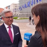 Bruner says 'human dignity' and 'international law' are at the heart of the EU's immigration review