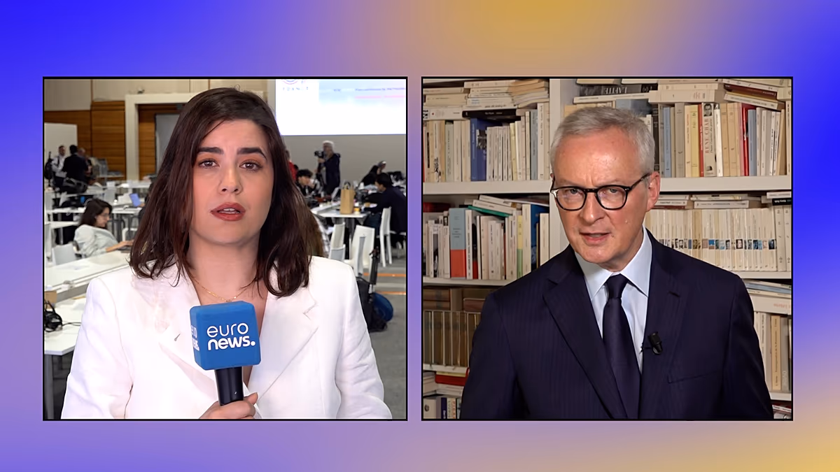 Bruno Le Maire tells Euronews that a six-nation EU rather than 27 is the best way to "strengthen Europe"