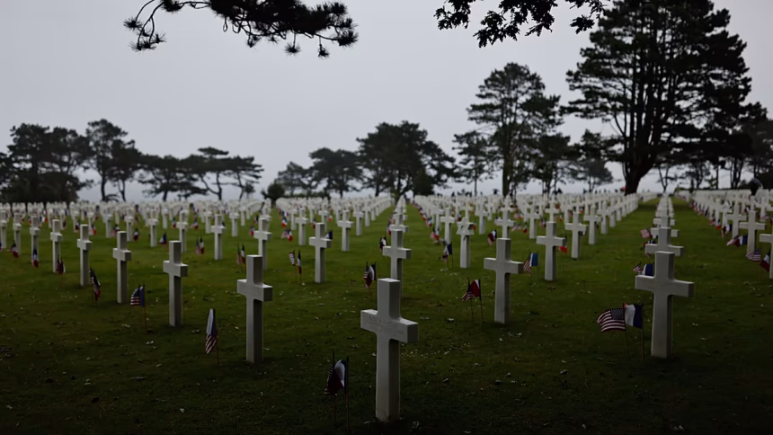 Celebrating 82nd anniversary of D-Day in France