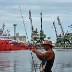 Colombian ship with food and other supplies docks in Cuba to help ease crisis