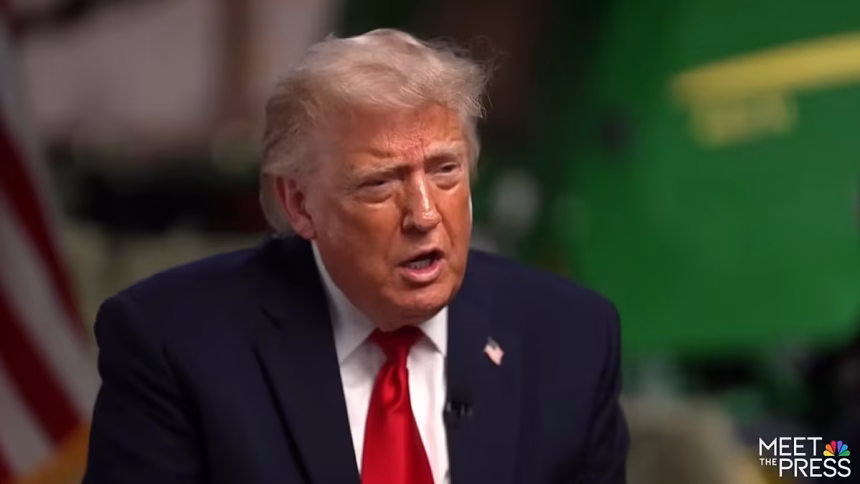 Donald Trump abruptly leaves tense NBC interview over 'election fraud' clash