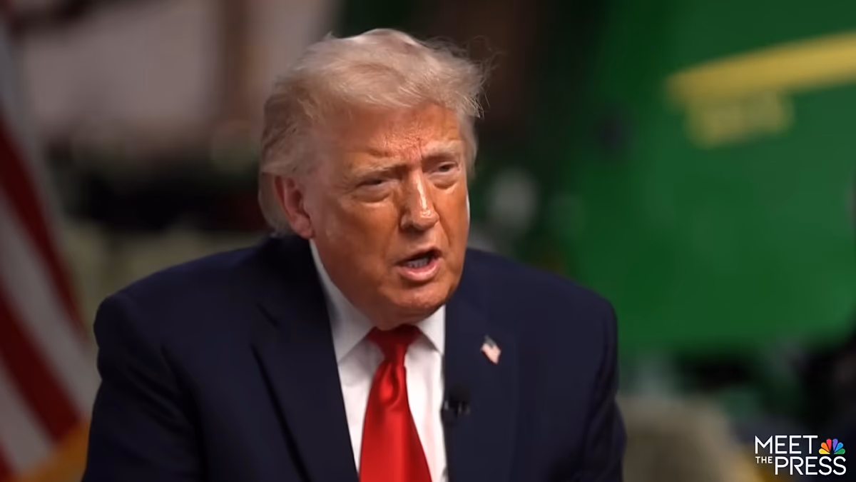 Donald Trump abruptly leaves tense NBC interview over 'election fraud' clash