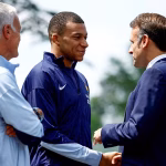 Fake article claiming that Mbappé raised sexual harassment allegations against Macron