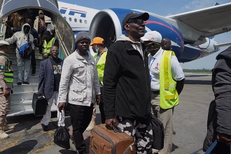 First group of Nigerians return home after anti-immigration protests in South Africa