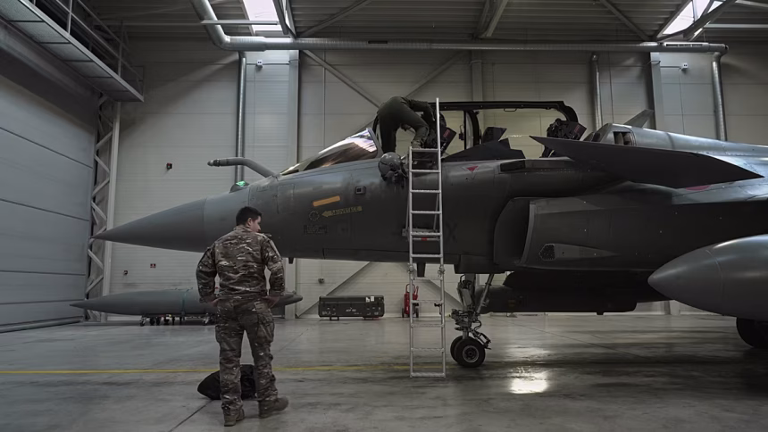 French fighter jets intercepted 11 Russian planes in the Baltic states last week