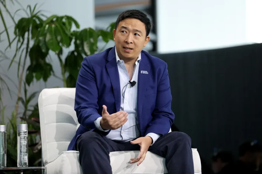 Andrew Yang believes the next big startup opportunity is lowering the cost of living