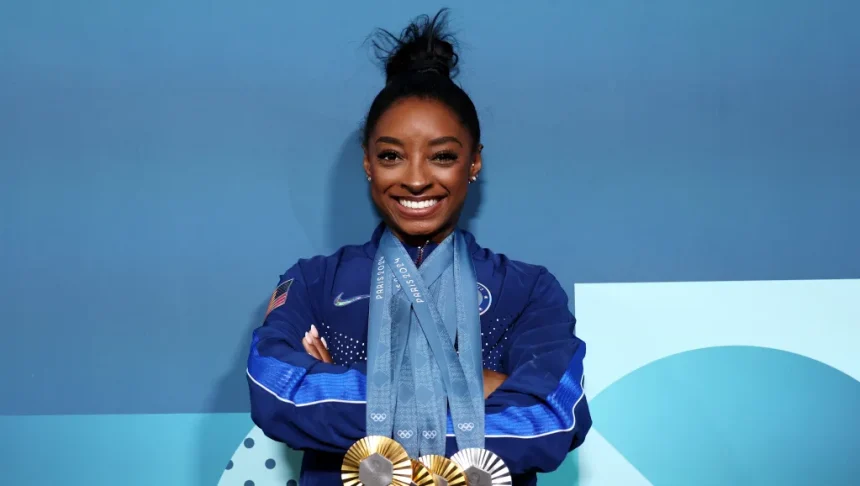 Simone Biles: photos of the legendary Olympic gymnast