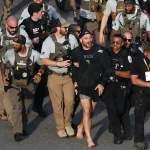 Why was Sean Strickland removed from UFC Freedom 250 at the White House?