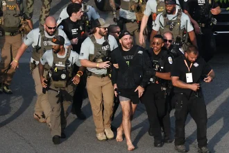 Why was Sean Strickland removed from UFC Freedom 250 at the White House?