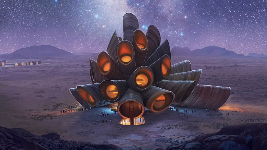 High-profile space tourism center with stargazing lodge opens near Saudi Arabia's AlUla