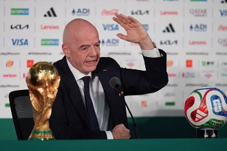 Infantino defends World Cup ticket prices, says fans should 'calm down' after referee is denied entry to US