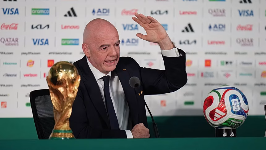 Infantino defends World Cup ticket prices, says fans should 'calm down' after referee is denied entry to US