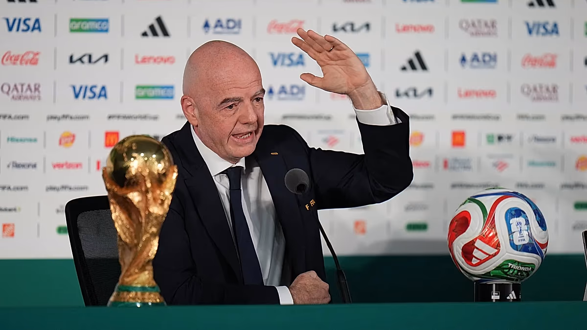 Infantino defends World Cup ticket prices, says fans should 'calm down' after referee is denied entry to US