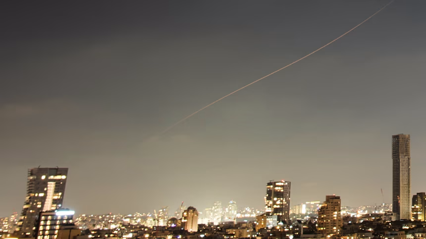 Iran fires missiles at Israel in first artillery since ceasefire in April
