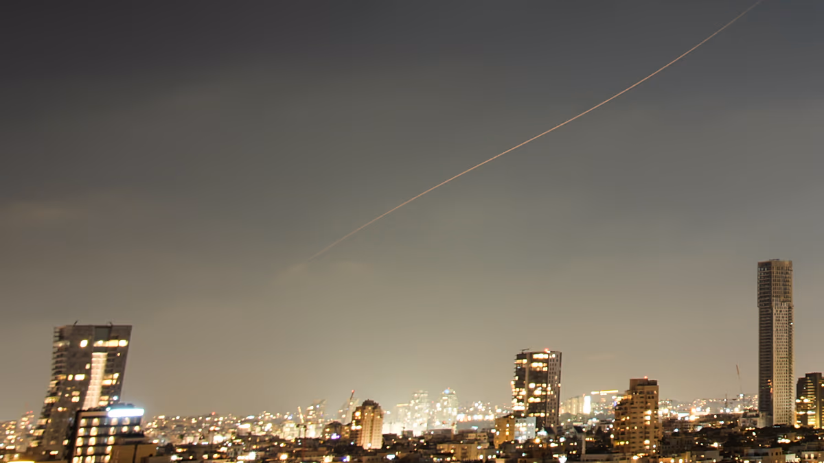 Iran fires missiles at Israel in first artillery since ceasefire in April