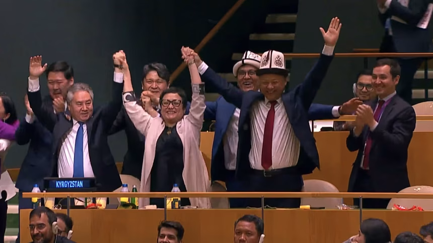 Kyrgyzstan elected to the UN Security Council for the first time in history