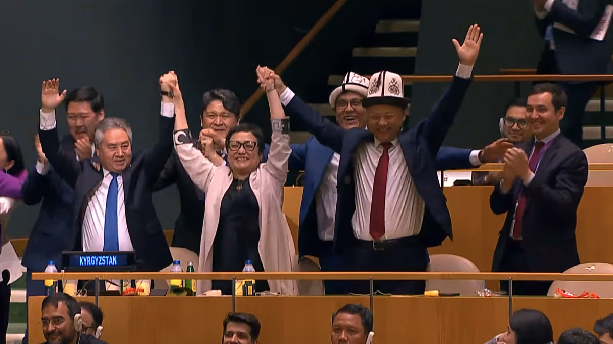 Kyrgyzstan elected to the UN Security Council for the first time in history