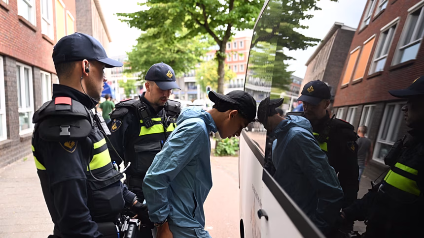 Morocco's World Cup win sparks celebrations and clashes in The Hague