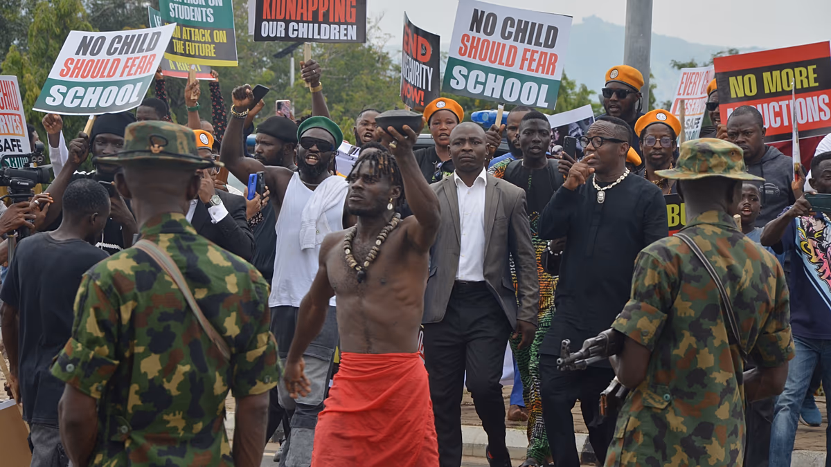 Nigerian military releases 360 abductees, including children, in Borno