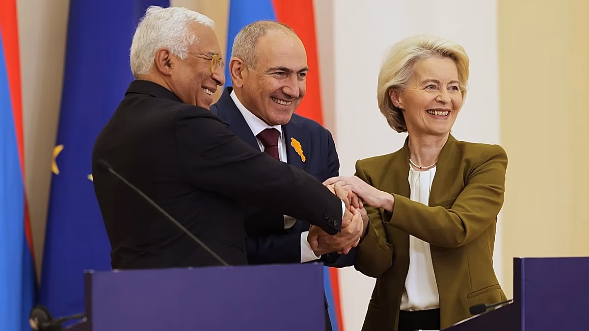 On the eve of decisive elections in Armenia, EU backs Pashinyan