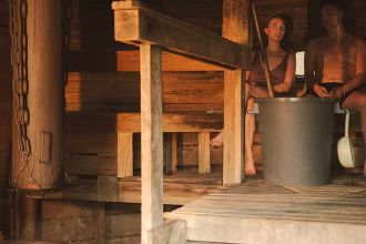 Saunali: A newly opened sauna island in the middle of Helsinki