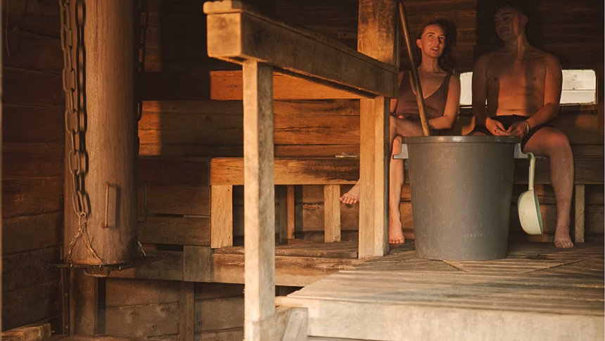Saunali: A newly opened sauna island in the middle of Helsinki