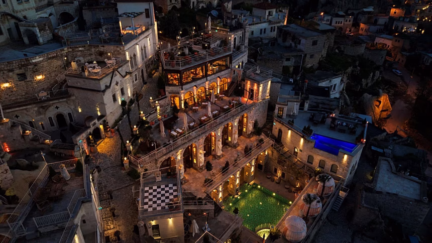 This stunning cave hotel has just opened next to Cappadocia's most iconic landmark