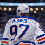 Connor McDavid Oilers Golden Knights