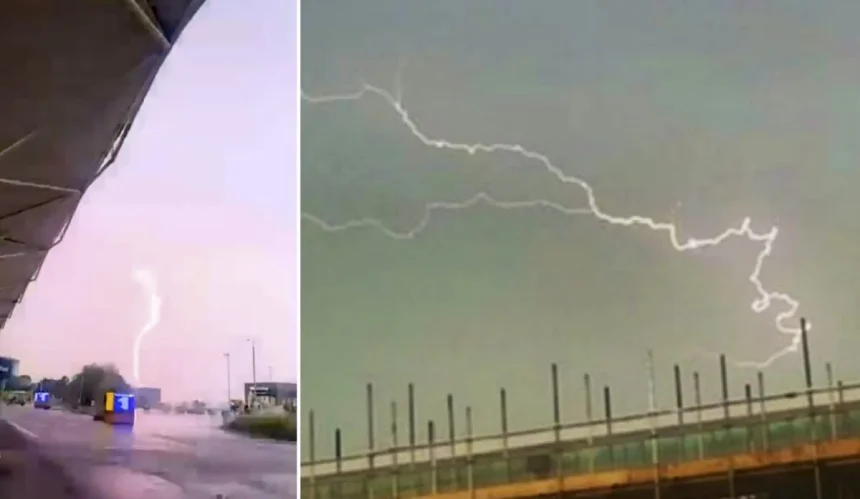 Bristol Airport delays ground planes today after overnight storm