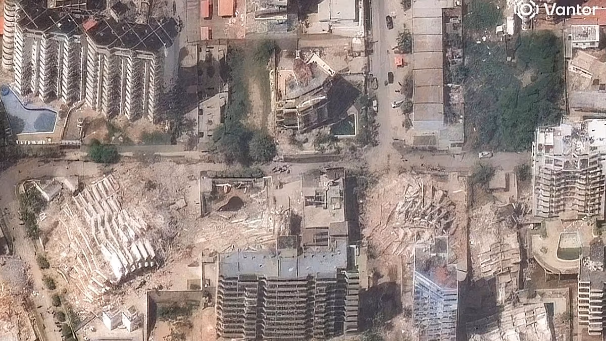 Venezuela earthquake: Shocking satellite images before and after