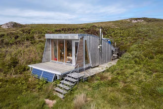 Want to live off-grid? A remote Scottish island with cabin can be yours for just €405,000