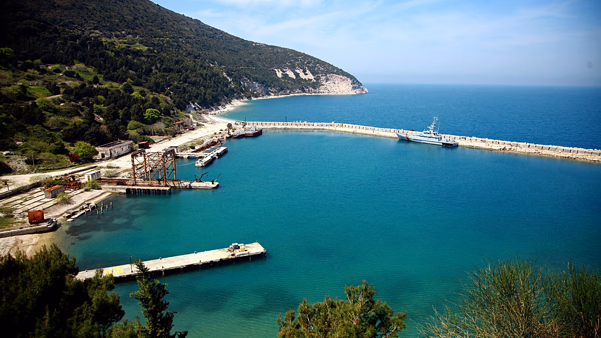 What is "Kushner Island" and why are Albanians protesting about it?