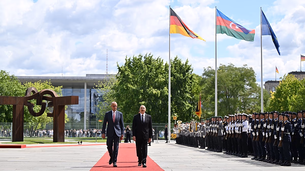 Aliyev visits Berlin to deepen energy and trade ties with Germany